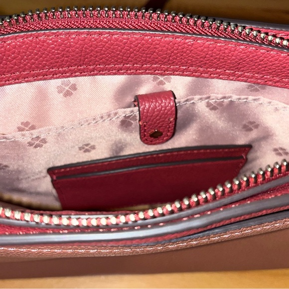 KATE SPADE Margaux Medium Convertible Crossbody Pebble Leather Bag - Picture 5 of 10